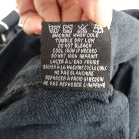 Billabong Striped Full Zip Hoodie Jacket Men Size L Charcoal Gray White Pockets - Picture 7 of 11